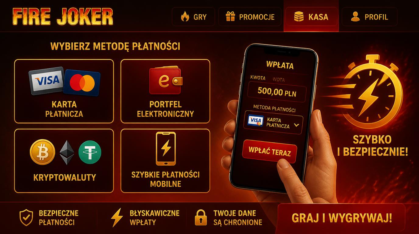 Ikonki metod płatności oraz urządzenie mobilne prezentujące opcję wpłaty.